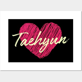 Taehyun Heart TXT Posters and Art